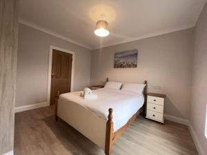 Voodi või voodid majutusasutuse New Atherny Home overlooking The fields of Athenry toas