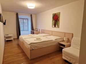 Postelja oz. postelje v sobi nastanitve Hotel Celerin