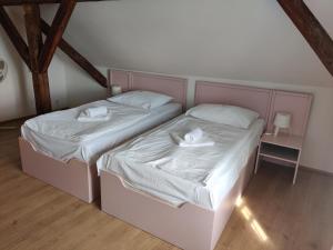 Postelja oz. postelje v sobi nastanitve Hotel Celerin
