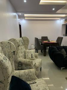 Predel za sedenje v nastanitvi antonini Apartment