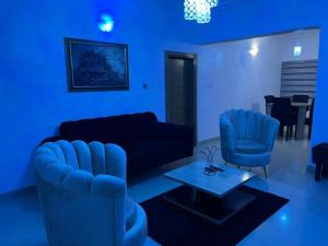 Predel za sedenje v nastanitvi antonini Apartment