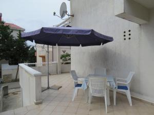 Balkón nebo terasa v ubytování Apartments INES