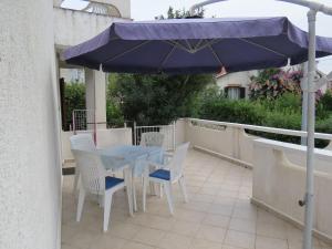Balkón nebo terasa v ubytování Apartments INES