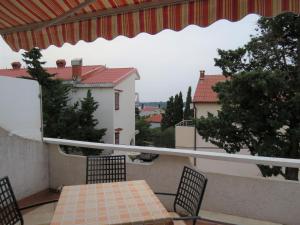 Balkón nebo terasa v ubytování Apartments INES