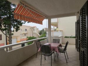 Balkón nebo terasa v ubytování Apartments INES