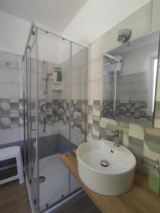 Koupelna v ubytování Tacco e Punta bed&breakfast