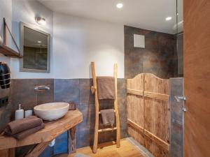 Kúpeľňa v ubytovaní Tirol Chalet Brixen