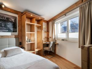 Posteľ alebo postele v izbe v ubytovaní Tirol Chalet Brixen