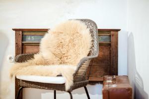 Posezení v ubytování Ferienhaus Classic