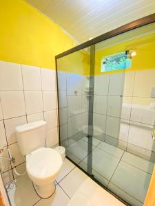 Pousada Jardim Lençóis的一间浴室