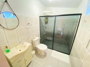 Pousada Jardim Lençóis的一间浴室