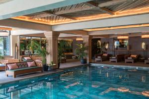 The swimming pool at or close to Gstaad Palace