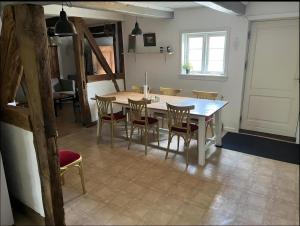 Posezení v ubytování Enghavegaard Guesthouse