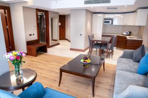 Posezení v ubytování Grand Aras Hotel & Suites