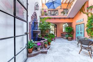 Budova, kde se bed and breakfast nachází