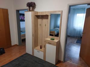 Salle de bains dans l'établissement Bruchköbel 3 auch für Monteure