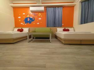 Posezení v ubytování Penghu Le You You Homestay