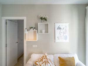 Ένα ή περισσότερα κρεβάτια σε δωμάτιο στο Apartment Iglesia by Interhome +34 φωτογραφίες
