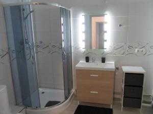 Koupelna v ubytování Appartment Ipsum