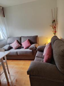 A seating area at Casa da Fontiña