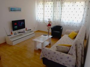 TV a/nebo společenská místnost v ubytování Apartment Mystic