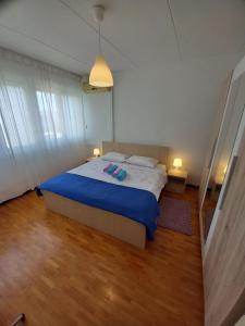 Postel nebo postele na pokoji v ubytování Apartment Mystic
