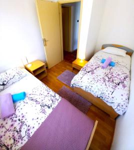 Postel nebo postele na pokoji v ubytování Apartment Mystic