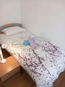 Postel nebo postele na pokoji v ubytování Apartment Mystic