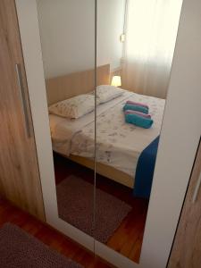 Postel nebo postele na pokoji v ubytování Apartment Mystic