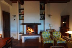 Posezení v ubytování CASA LIMONE