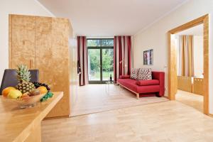 Area soggiorno di Erlebnis-Hotel-Appartements