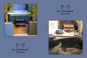 Fotografia z galérie ubytovania La Bâtisse du Dolmen Clara, Spa et piscine v destinácii Plounévez-Lochrist
