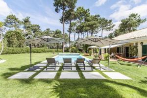 Zahrada ubytování New Villa Jarros Private pool & Golf