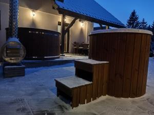 Bazen u ili blizu objekta MiiG Residence Jacuzzi & Sauna Zator Oświęcim