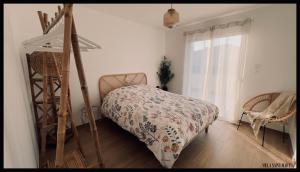 Postel nebo postele na pokoji v ubytování Villa Saint Mart'