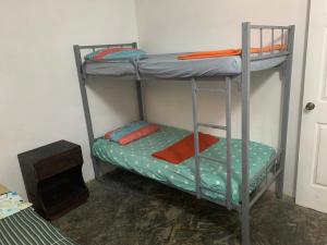 Ένα ή περισσότερα κρεβάτια σε δωμάτιο στο Monasterio del Mono