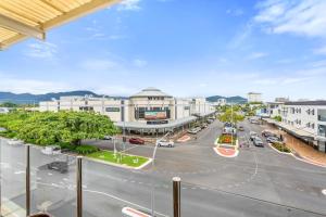 a view of a street in a city at Cairns City Apartments in Cairns