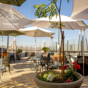 Μπαλκόνι ή βεράντα στο ARIQUEPAY HOTEL