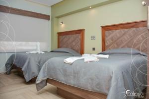 Letto o letti in una camera di HOTEL ECLIPSE TOLUCA