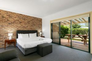Potters Apartments客房内的一张或多张床位