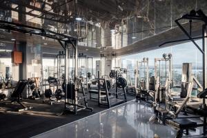 Fitnesscenter och/eller fitnessfaciliteter på Sunlight Guest Hotel