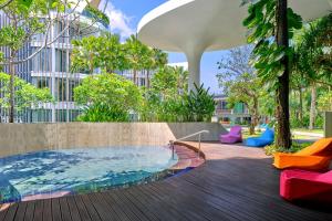 Bazén v ubytování Le Meridien Bali Jimbaran nebo v jeho okolí