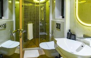 Koupelna v ubytování Hotel Eden Serenity