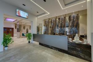 Vstupní hala nebo recepce v ubytování Comfort Inn Sapphire Chandkheda, Ahmedabad