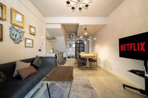 Coin salon dans l'établissement Designer House Asoke / 3 bedrooms