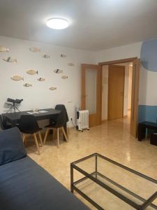 Posezení v ubytování Apartamento Los Peces