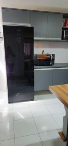 A kitchen or kitchenette at Studio La Amazon