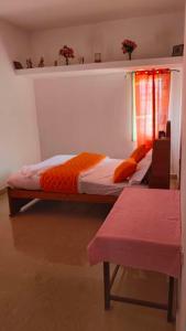 Poschodová posteľ alebo postele v izbe v ubytovaní Paradise Villa