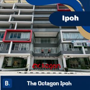 an image of an apartment building with the octagon tox at The Octagon Ipoh in Ipoh