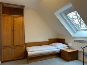 Postel nebo postele na pokoji v ubytování Hotel Auri